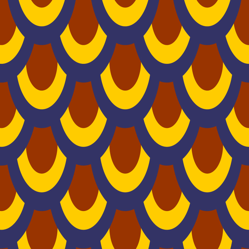 Dragon Scale Pattern