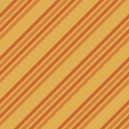 Retro Orange Stripe Pattern