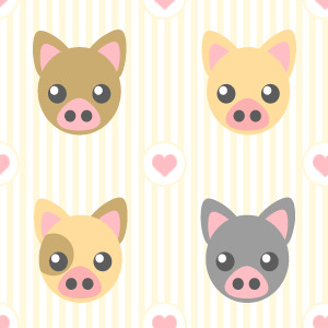 Cute Pig Pattern