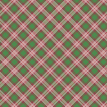 Red and Green Plaid Pattern