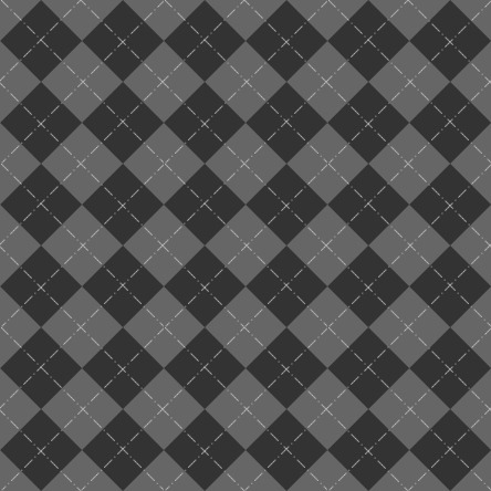 Dark Gray Argyle Pattern