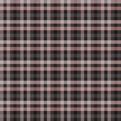 Complex Black & Pink Plaid Pattern