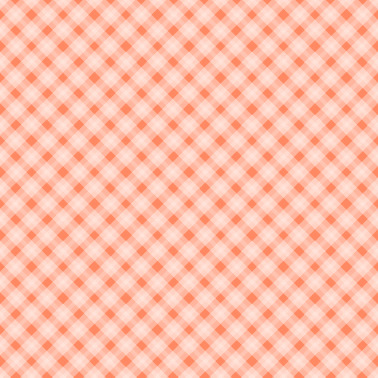 Orange Cream Plaid Pattern