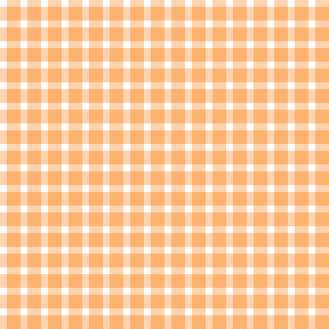 Bright Orange Plaid Pattern