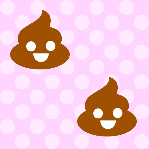 Cute Poo Emoji Pattern