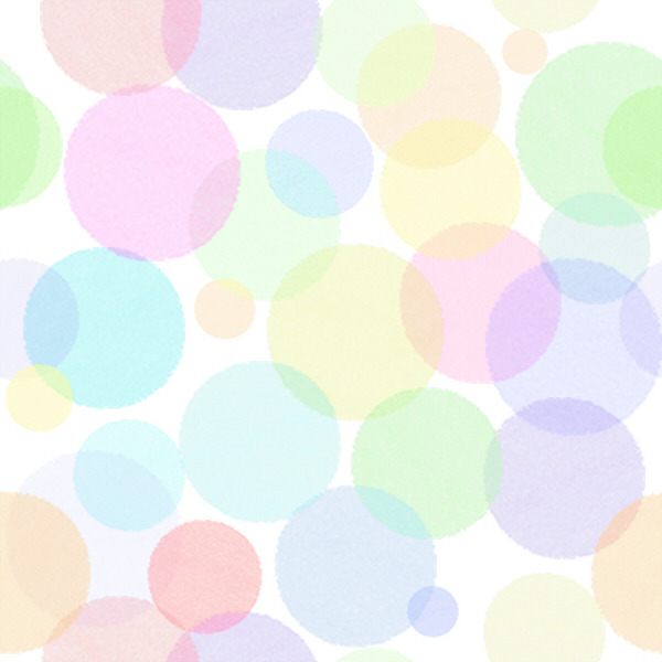 Watercolor Paint Polka dot Pattern