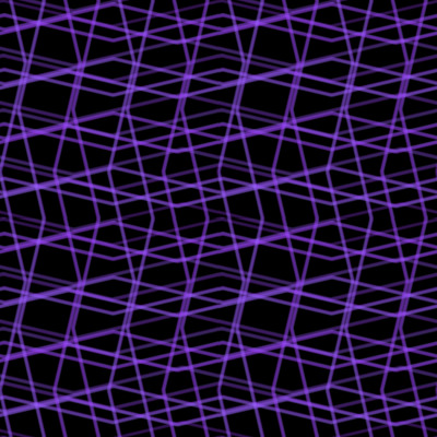 Purple Squiggly Pattern