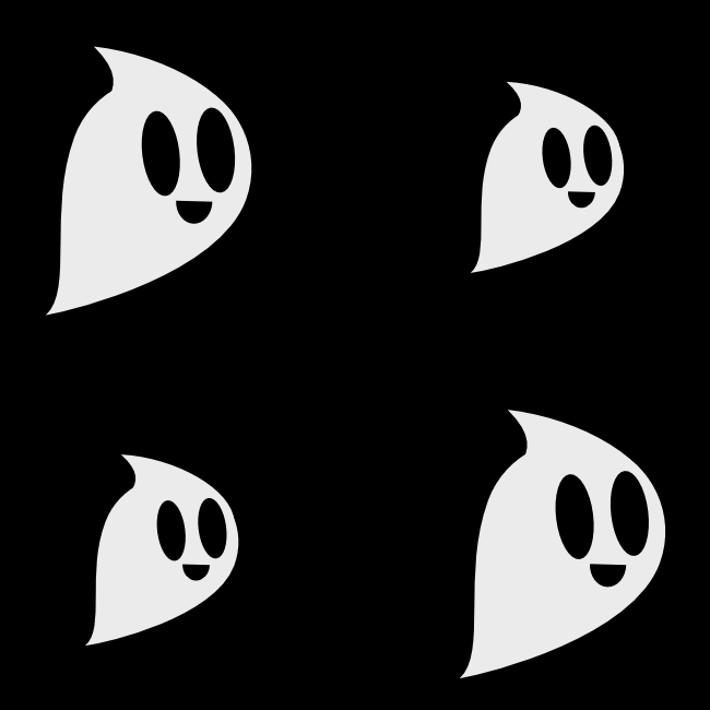 Spooky Ghost Pattern