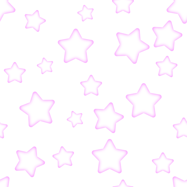 White and Purple Star Pattern