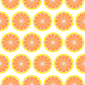 Sliced Grapefruit Pattern