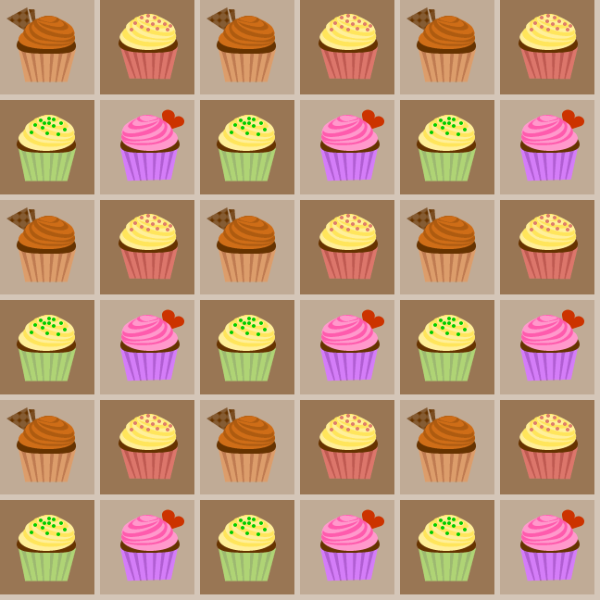 Cupcake Pattern