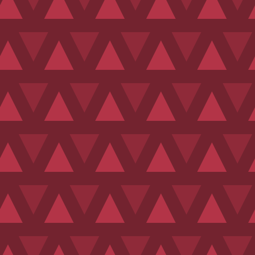 Burgundy Triangle Pattern