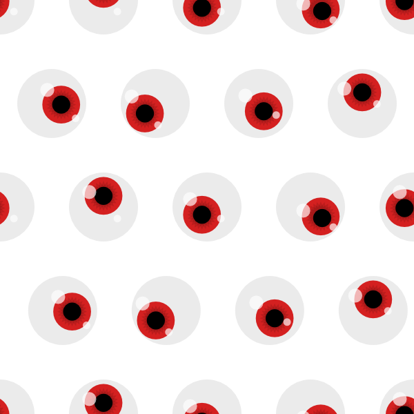 red eyeball png pattern