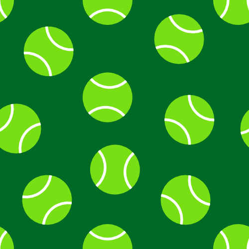 tennis ball pattern