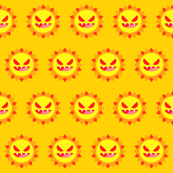 evil sun pattern