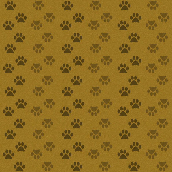 paw print pattern