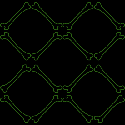 green bone background pattern