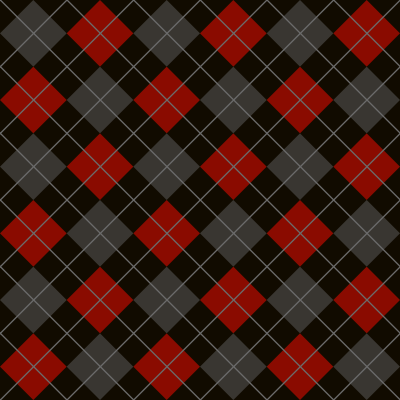 red gray black argyle