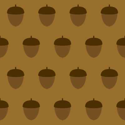 simple acorn pattern