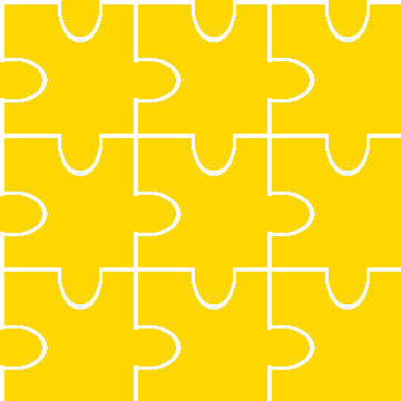 CSS3 gold puzzle pattern