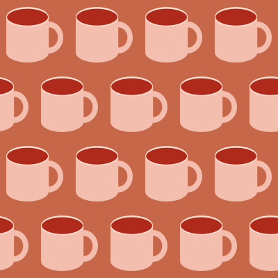 coffee mug pattern